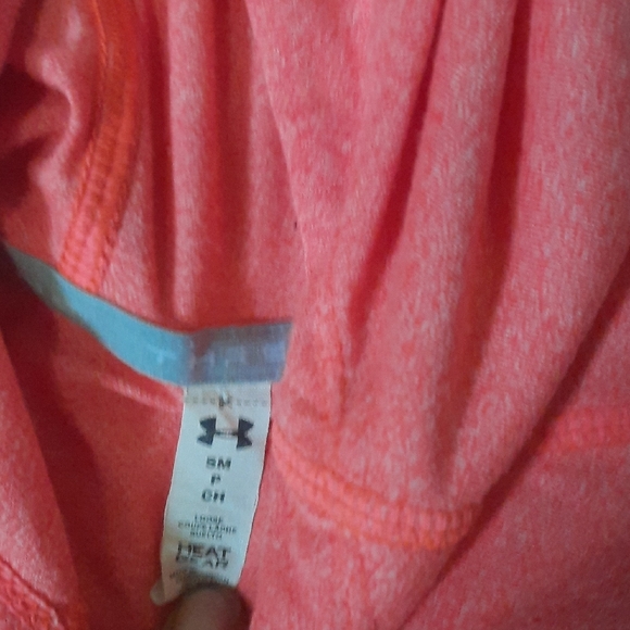 Under Armour Vibrant Coral Hoodie - Picture 2 of 3